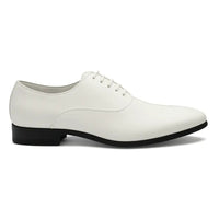 Zapatos Oxford formales de hombre de piel sintética charol.