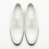 Zapatos Oxford formales de hombre de piel sintética charol.