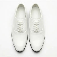 Zapatos Oxford formales de hombre de piel sintética charol.