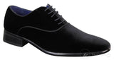Zapatos formales de terciopelo para hombre