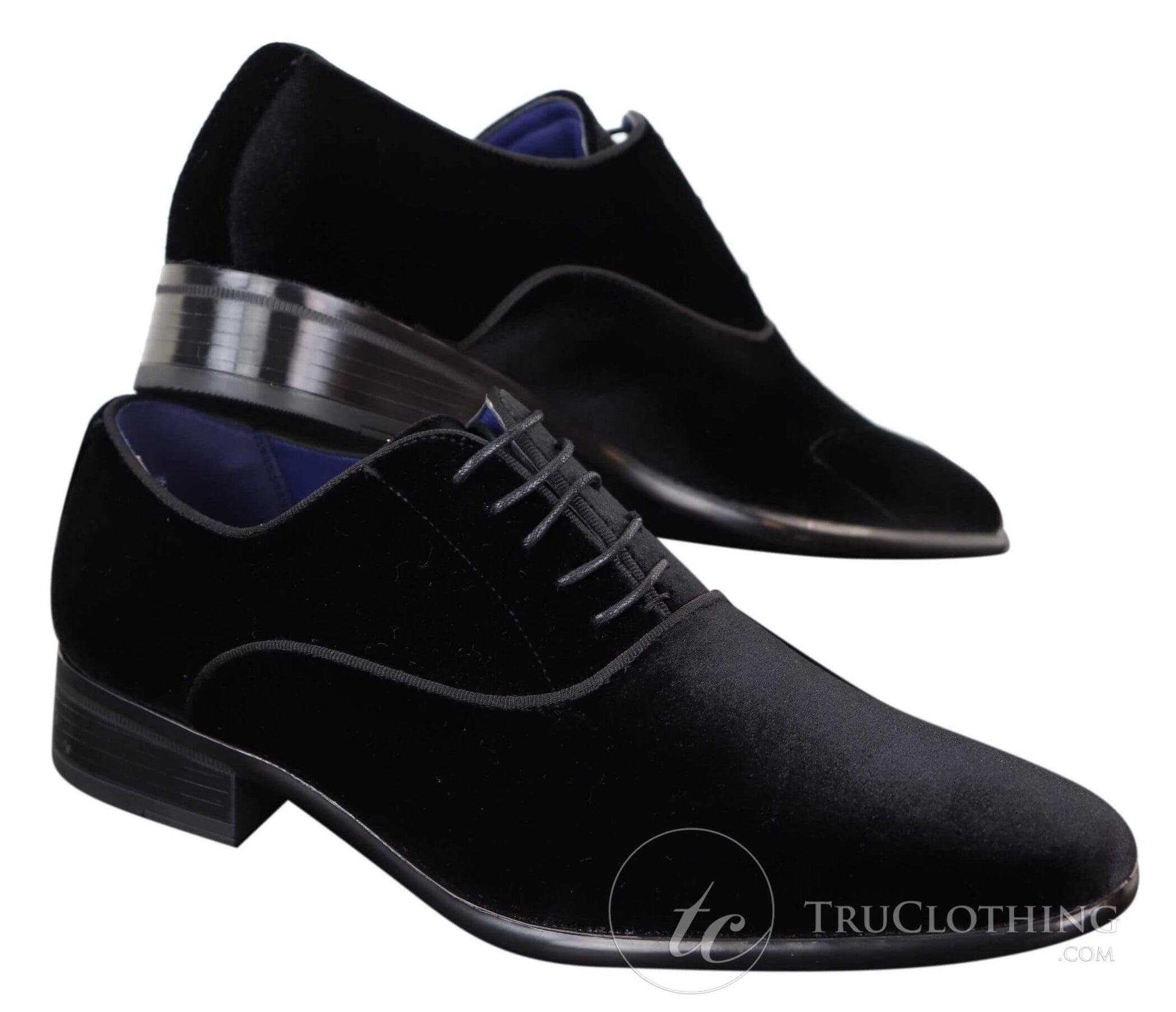Zapatos formales de terciopelo para hombre