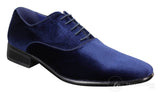 Zapatos formales de terciopelo para hombre