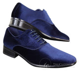 Zapatos formales de terciopelo para hombre
