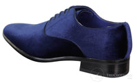 Zapatos formales de terciopelo para hombre