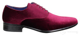 Zapatos formales de terciopelo para hombre