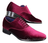 Zapatos formales de terciopelo para hombre