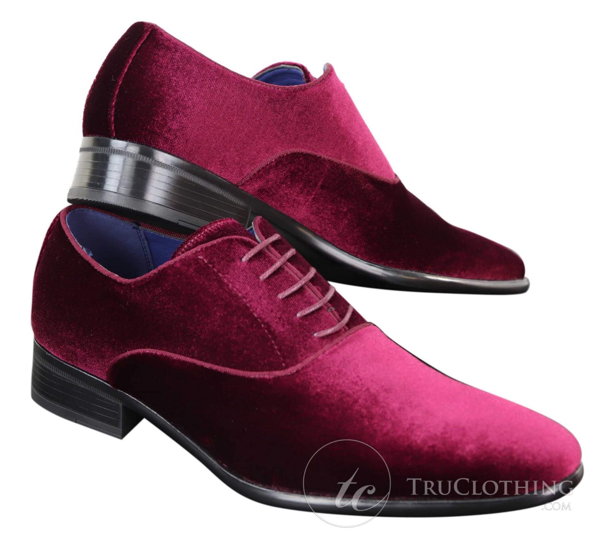 Zapatos formales de terciopelo para hombre