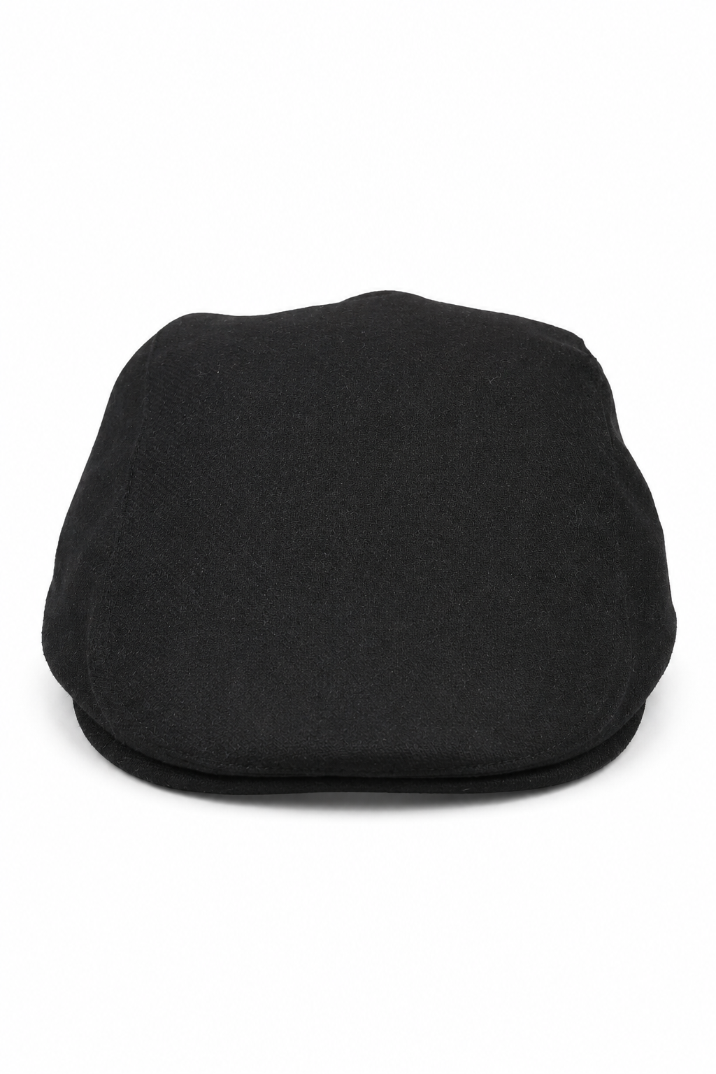 Gorra plana negra de hombre estilo abuelo Baker, 8 paneles, tweed, estilo vintage clásico elegante informal de los años 20.