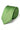Conjunto de corbata verde para hombre con pañuelo de bolsillo y gemelos a juego.