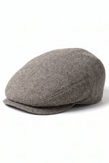 Gorra plana caqui para hombre