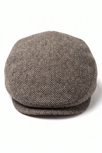 Gorra plana caqui para hombre