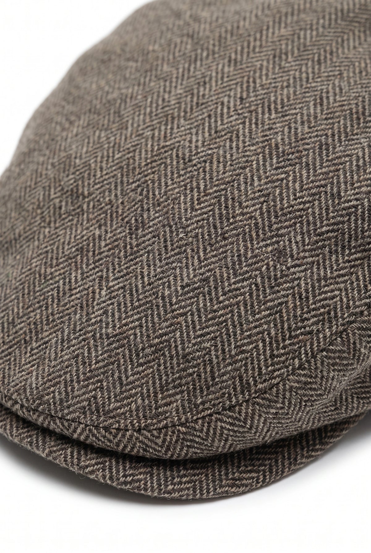 Gorra plana caqui para hombre