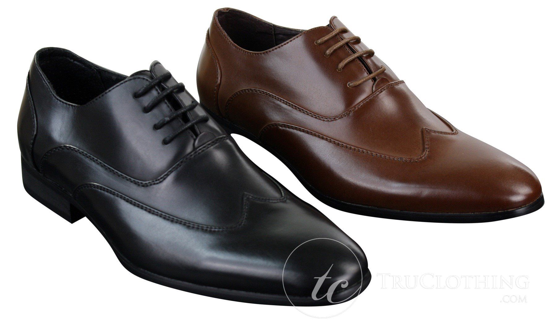 Zapatos de hombre de cuero con cordones, estilo brogue, de diseñador italiano, elegantes, formales, clásicos y retro.