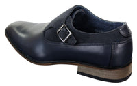 Zapatos de hombre de cuero y gamuza sin cordones con hebilla, de diseñador italiano, elegantes, informales y formales.
