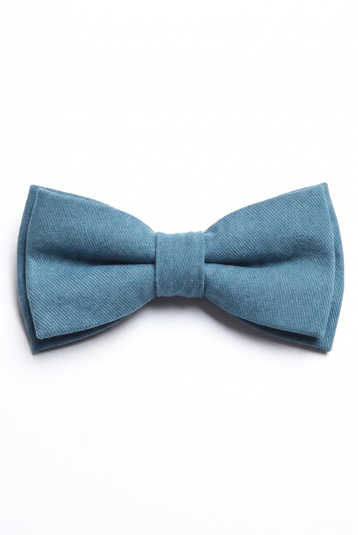 Pajarita doble de color azul claro para hombre