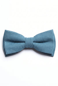 Pajarita doble de color azul claro para hombre