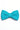 Pajarita de punto azul claro para hombre