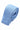 Corbata de punto azul claro para hombre