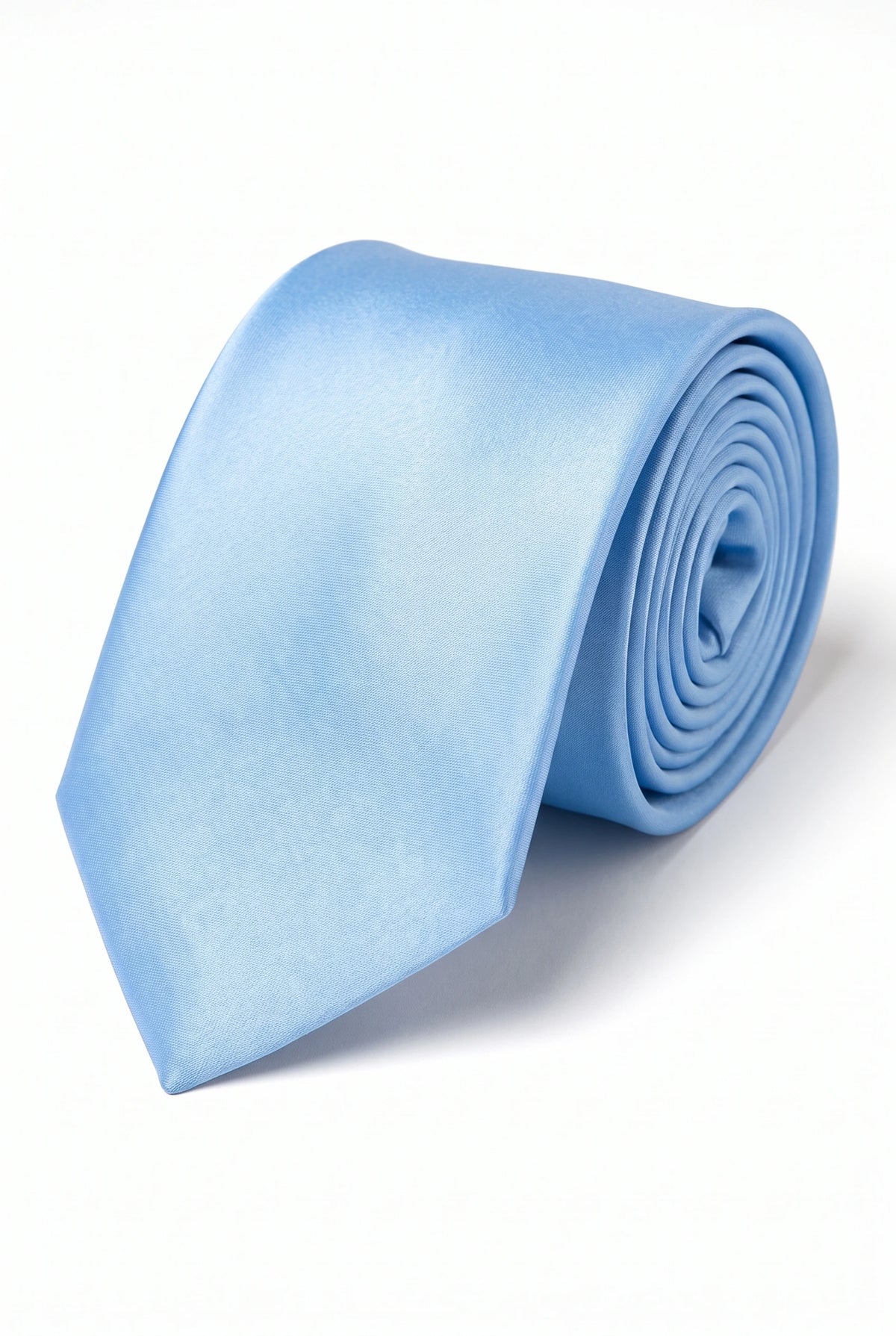 Conjunto de corbata azul claro para hombre