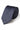 Corbata azul marino delgada para hombre de 6 cm, color liso.