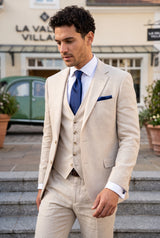 Conjunto de corbata azul marino para hombre