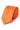 Corbata estrecha para hombre de color naranja rojizo