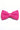 Pajarita de punto rosa para hombre
