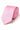 Corbata rosa delgada de 6 cm para hombre, color liso.