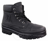 Botines de piel sintética para hombre