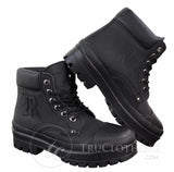 Botines de piel sintética para hombre