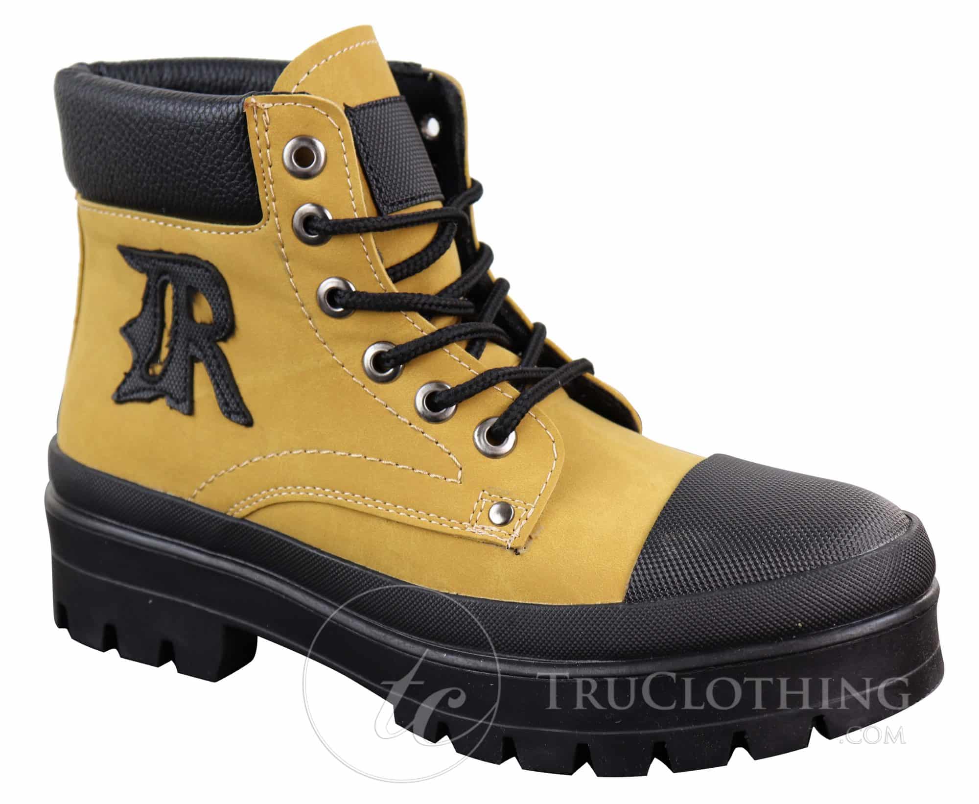 Botines de piel sintética para hombre