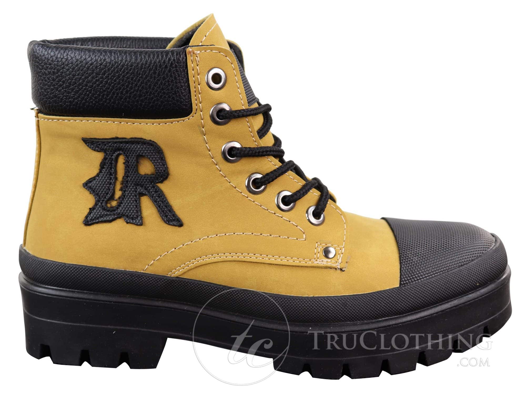 Botines de piel sintética para hombre