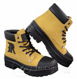 Botines de piel sintética para hombre