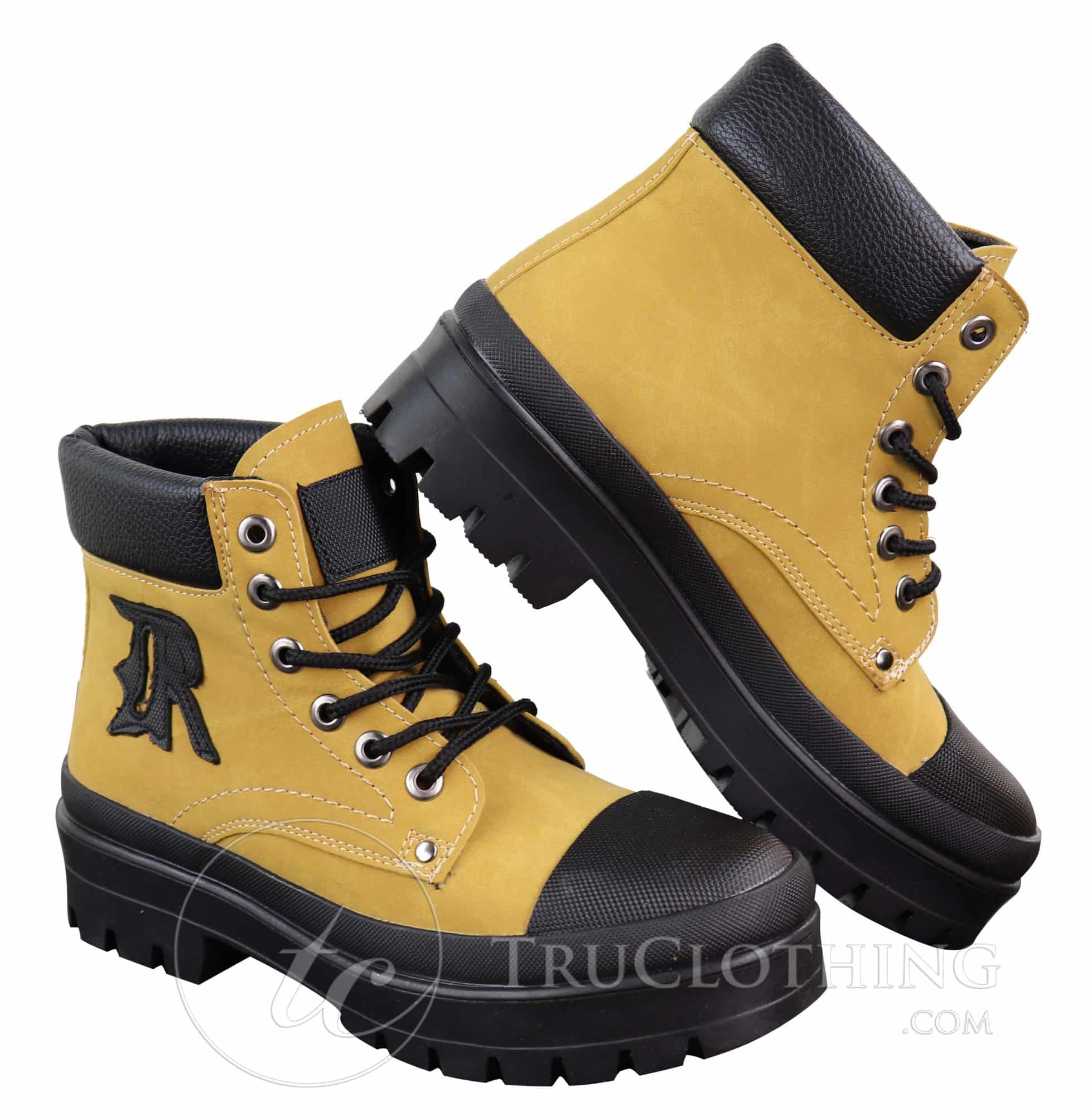 Botines de piel sintética para hombre