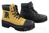 Botines de piel sintética para hombre