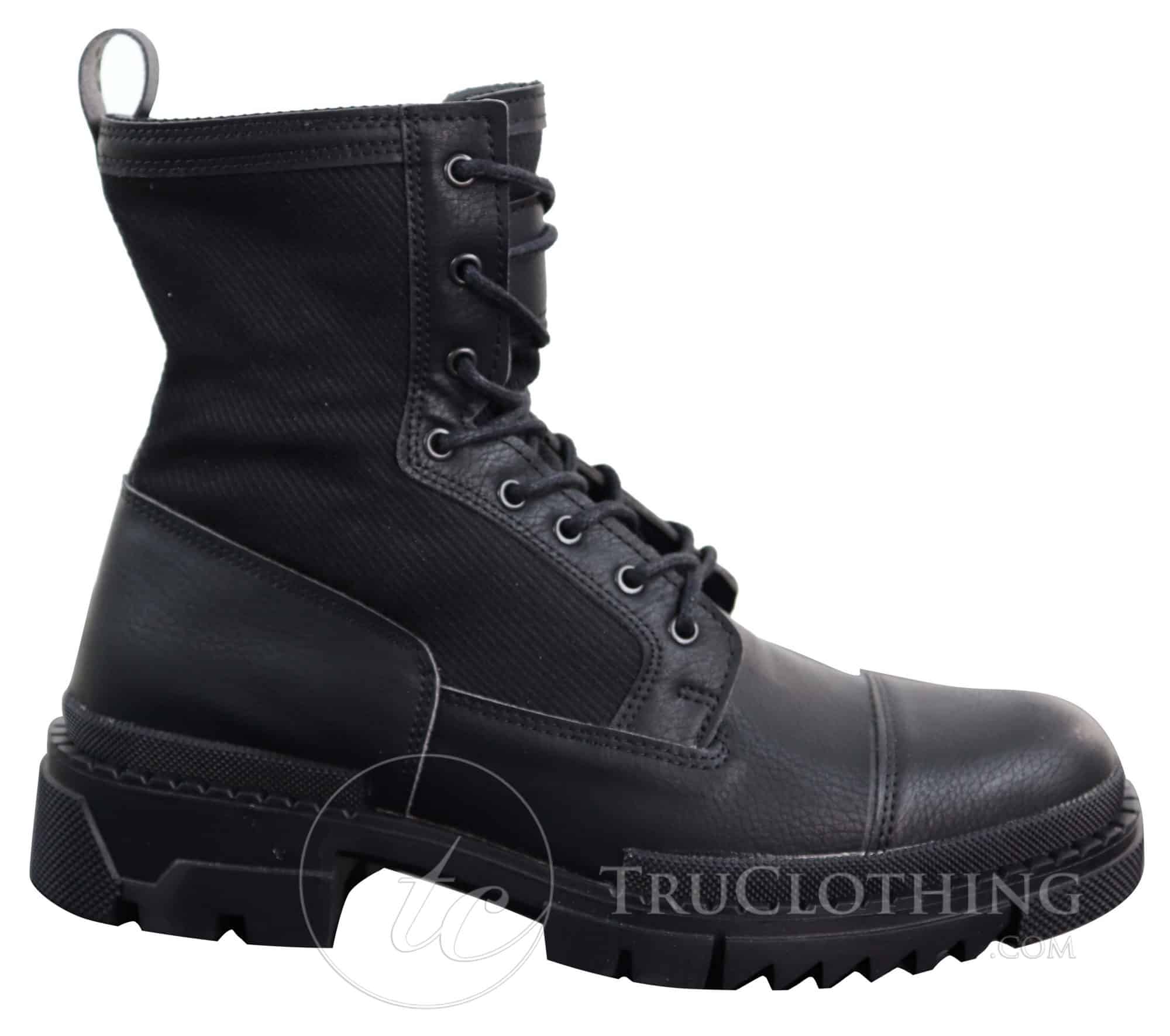 Botines de piel sintética para hombre