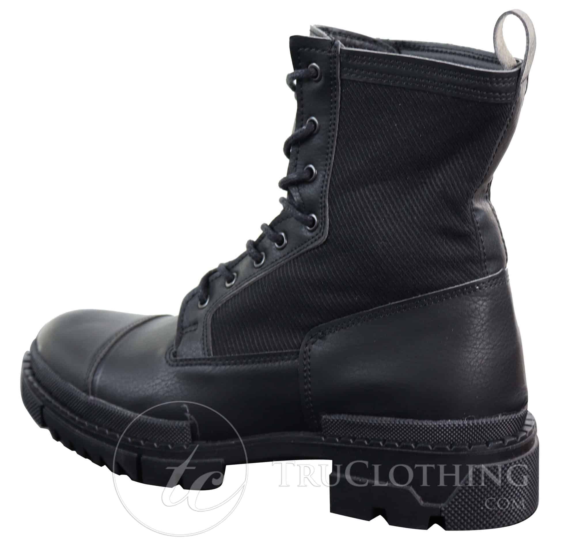 Botines de piel sintética para hombre