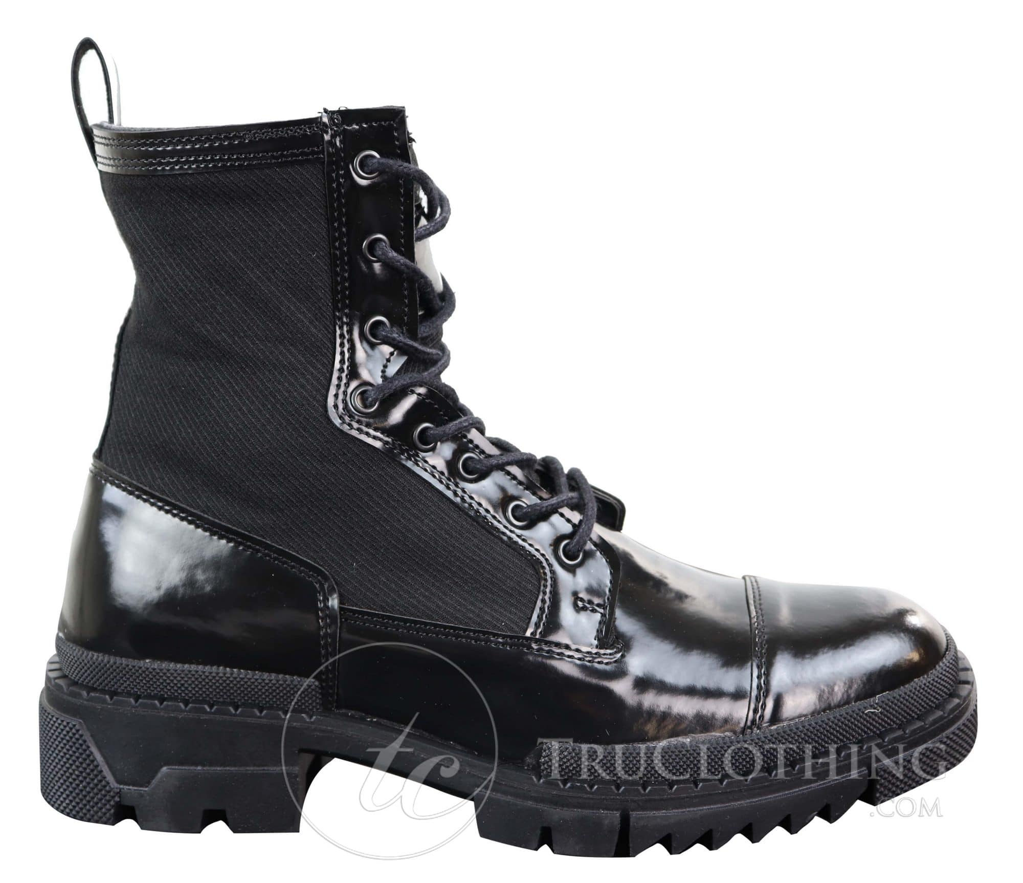 Botines de piel sintética para hombre