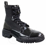 Botines de piel sintética para hombre