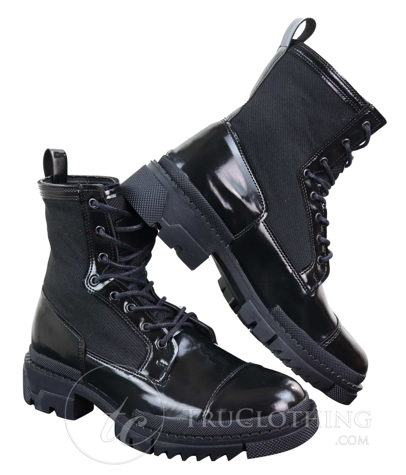 Botines de piel sintética para hombre