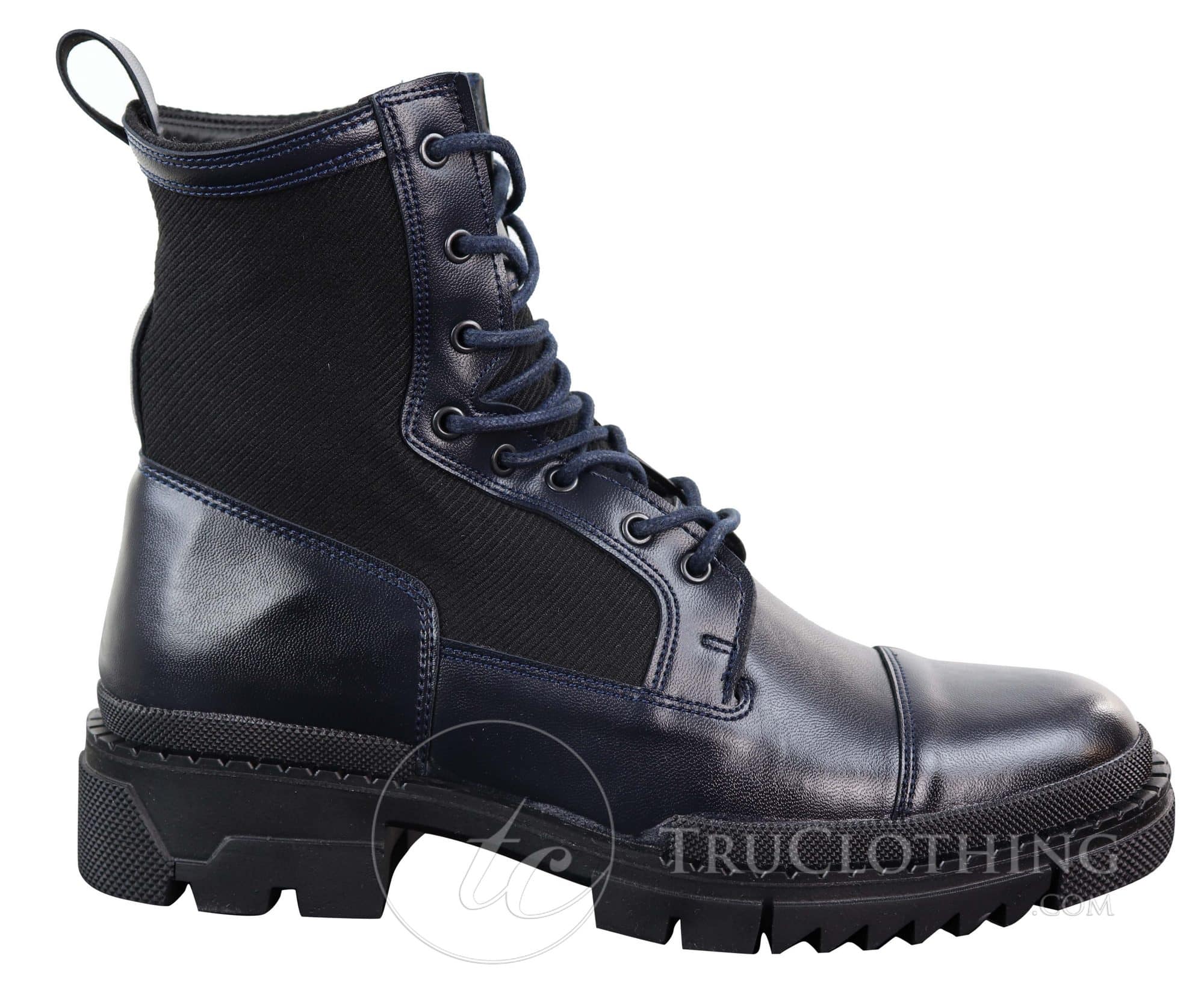 Botines de piel sintética para hombre