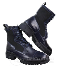 Botines de piel sintética para hombre