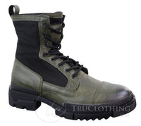 Botines de piel sintética para hombre
