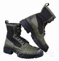 Botines de piel sintética para hombre