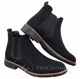 Botas de hombre de ante sintético
