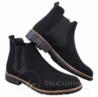 Botas de hombre de ante sintético