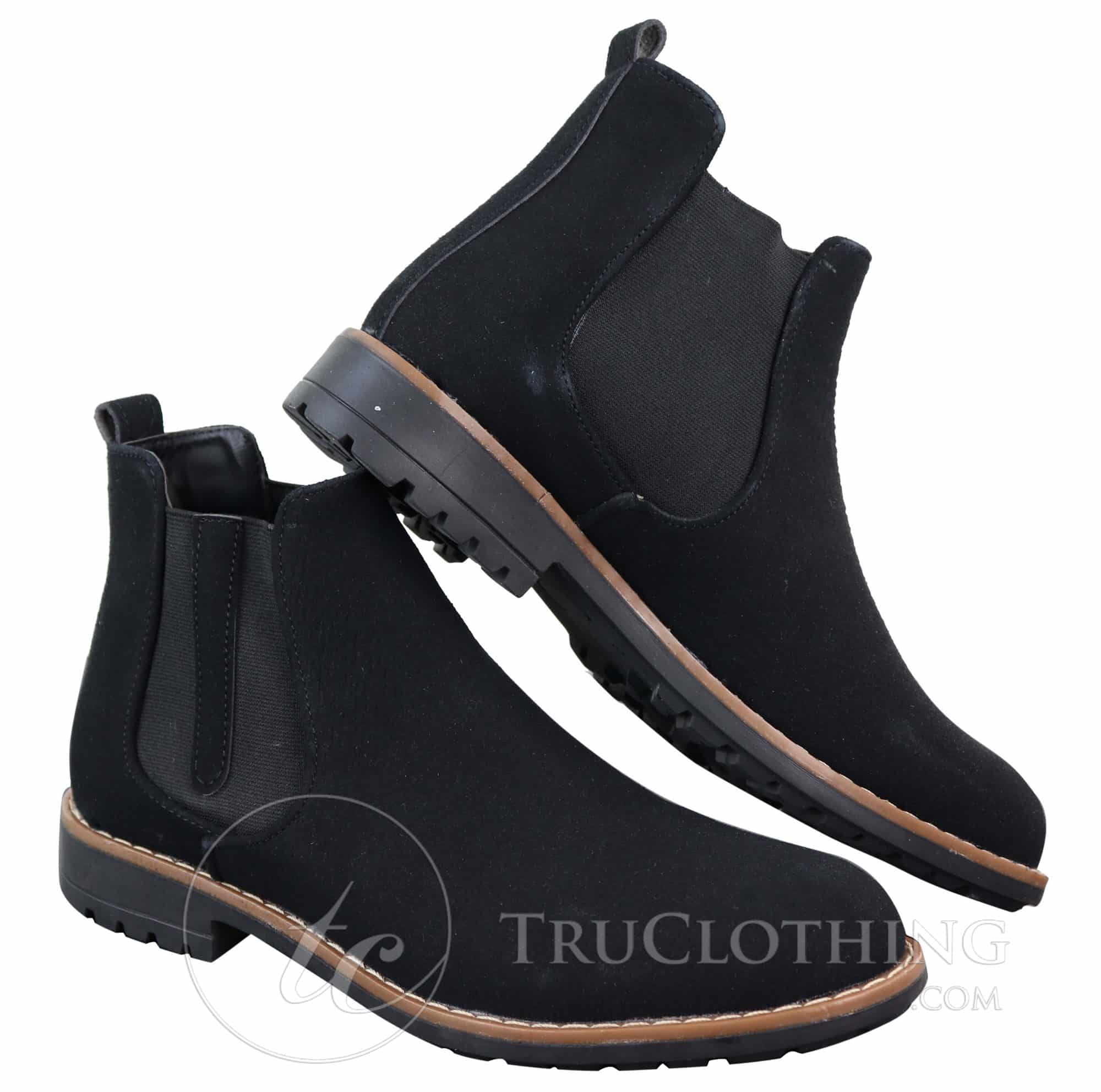 Botas de hombre de ante sintético