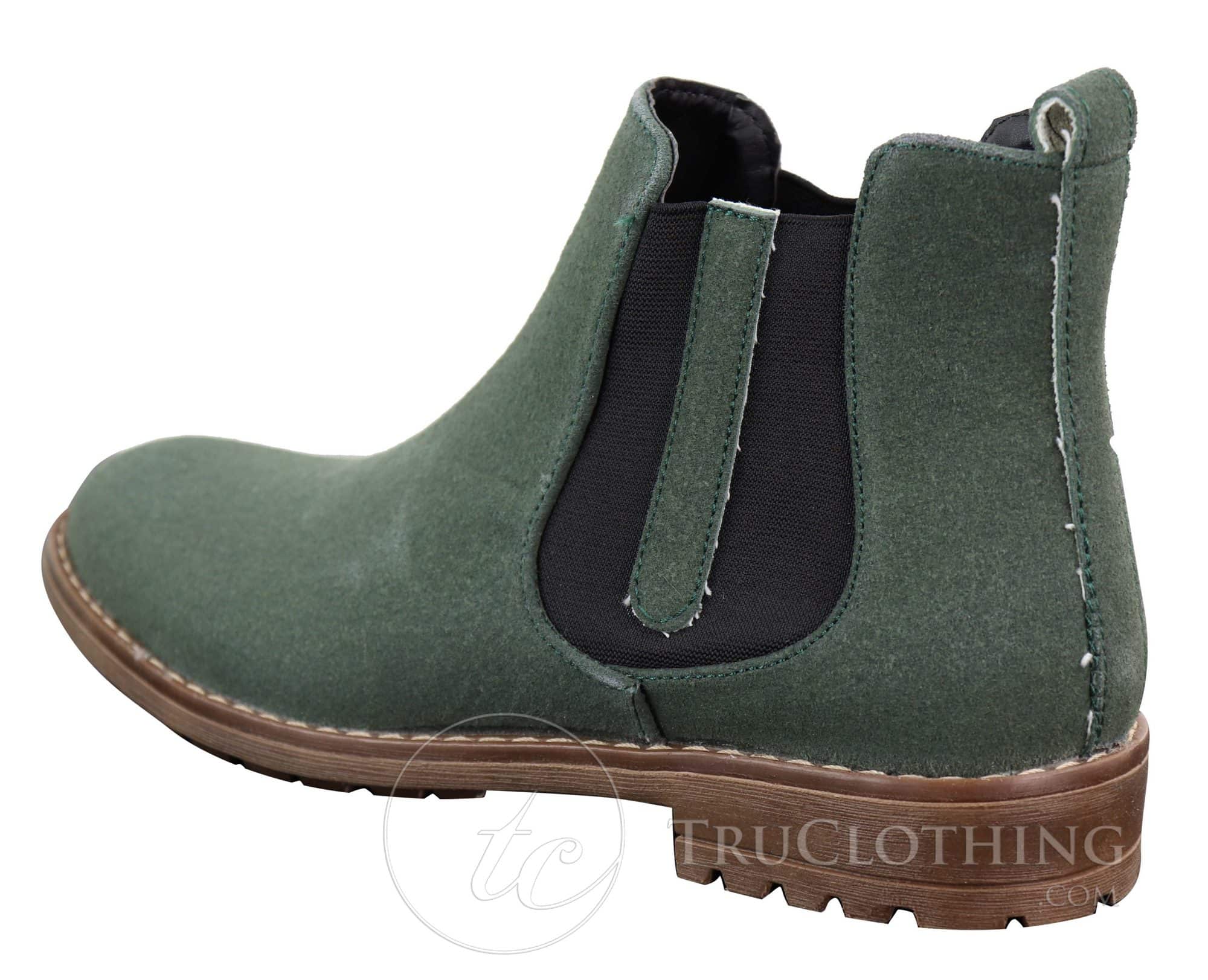 Botas de hombre de ante sintético