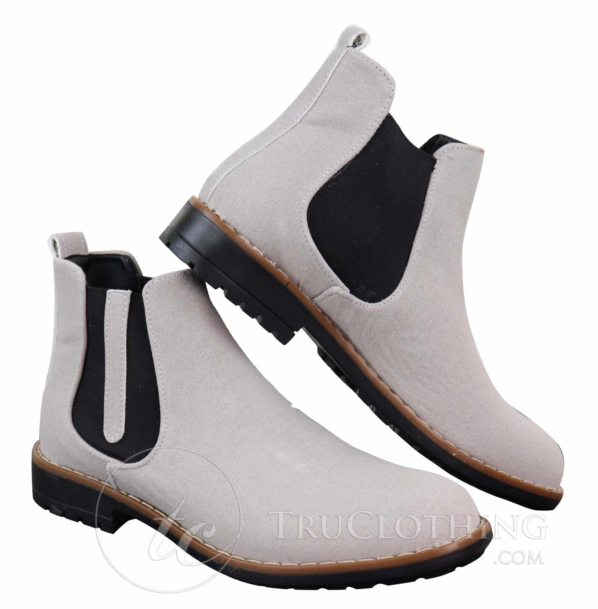 Botas de hombre de ante sintético