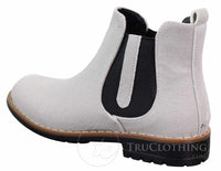 Botas de hombre de ante sintético